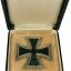 Eisernes Kreuz 1939 1. Klasse Friederich Orth in a case 0