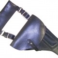 Navy black RKVMF leather holster for TT pistol