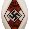 21 June 1934 Hiotlerjugend contest pin