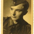 Wehrmacht soldier Helmut Hack, mid war made portrait photo