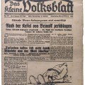 Das kleine Volksblatt - 16th of October 1941 - The Bryansk pocket smashed