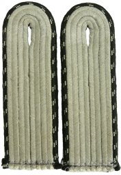 A pair of Panzerpioniere shoulder boards for officers