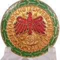 Tyrol-Vorarlberg militia District championship badge in gold 1942