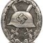 3rd Grade Wound Badge (E.S.P) Eugen Schmidthausser 0