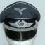 The visor cap of the Luftwaffe flight officer 4