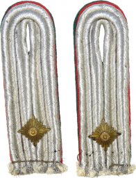Pair of Luftwaffe officer's shoulder boards for military administration