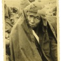 1941 year. Soviet POW in Budyonovka (cloth helmet)