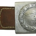 Luftwaffe Buckle, Aluminum, Herman Aurich, Dresden, 1940