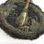 Luftwaffe flak badge bullion embroidered 4