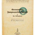 Germanische Jungmannschaftszucht. Heft 2: Der Wikingbund