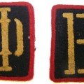 M 43 Coastal artillery of Baltic fleet shoulder straps