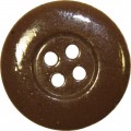 3rd Reich button, ceramic, brown, 23 mm.