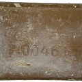 Piece of soap marked 0046