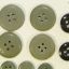 Set of ceramic buttons for SS or Wehrmacht selfpropelled gun tunic. 2