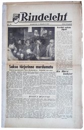 Estonian Military News Rindeleht Nr. 20, 1943