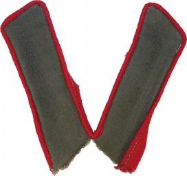 M43 field collar tabs artillery or armored personnel of RKKA for overcoat