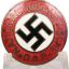 NSDAP party badge "9" Robert Hauschild 0