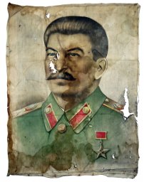 Portrait of Stalin, 85cm x110cm