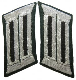 Wehrmacht Engineer Officer's Collar Tabs