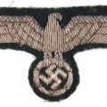 Officers Breast Eagle with the traces of usage on uniform