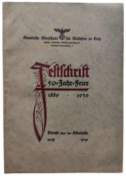 Staatliche Oberschule für Mädchen in Linz 1889-1939