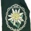 Sleeve insignia for German Wehrmacht Gebirgsjäger. BeVO 0