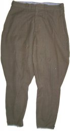 Early postwar officer's or NCO's wool breeches