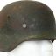 German m35 Wehrmacht Heer steel helmet. Battle damaged! 1