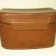 Brown leather medical pouch for Luftschutz 1