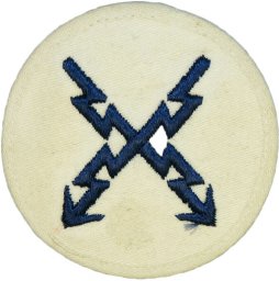 Kriegsmarine trade sleeve patch for Teletype operator.