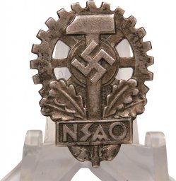 National Socialist Association of German Labor Victims (NSAO) Membership badge