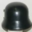 Black Austrian M 16 Polizei steel helmet 4