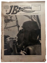 The Illustrierter Beobachter, 35 vol., August 1942 The observer of a Ju-88 has his hands full