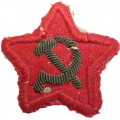 Sleeve star of the political staff of the Red Army- White tunic