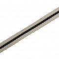 SS or SA rank stripe for collar tabs, artificial silk made