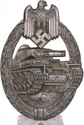 Panzerkampfabzeichen in Bronze Alois Rettenmaier
