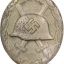 Doublemarked Silver grade wound badge, 1939 Wächtler und lange L/55-100 0