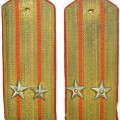 M 43 Soviet Navy Coastal Artillery podpolkovnik/ Colonel- Lieutenant shoulder boards