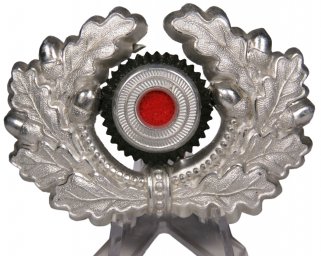 Aluminum Cockade for Wehrmacht Officer’s Visor Hat