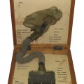 War time Soviet SchM gas mask with filter training-education set.