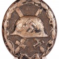 Steel Wound Badge 1939 in Black