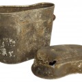 Battle-damaged item from Sworbe peninsula (Estonia)