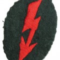 Sleeve patch of a Wehrmacht signalman in an artillery unit