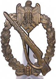 Rudolf Karneth Infantry Assault Badge in Bronze