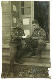 Two order bearers, pilots of the Red Army Air Force