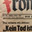 The Front und Heimat - soldier's newspaper of March 1945 - No death is as cruel as our suffering 2