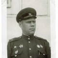 Portrait photo of the major, order bearer