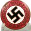 NSDAP party badge M1/44RZM -C.Dinsel-Berlin/Waidmannslust 0