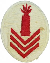 Kriegsmarine speciality/trade patch. Ships heavy Artillery Gun Chief or higher educated personnel