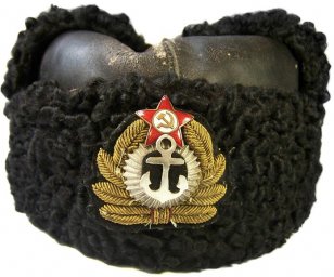 Soviet WW2 winter fur hat